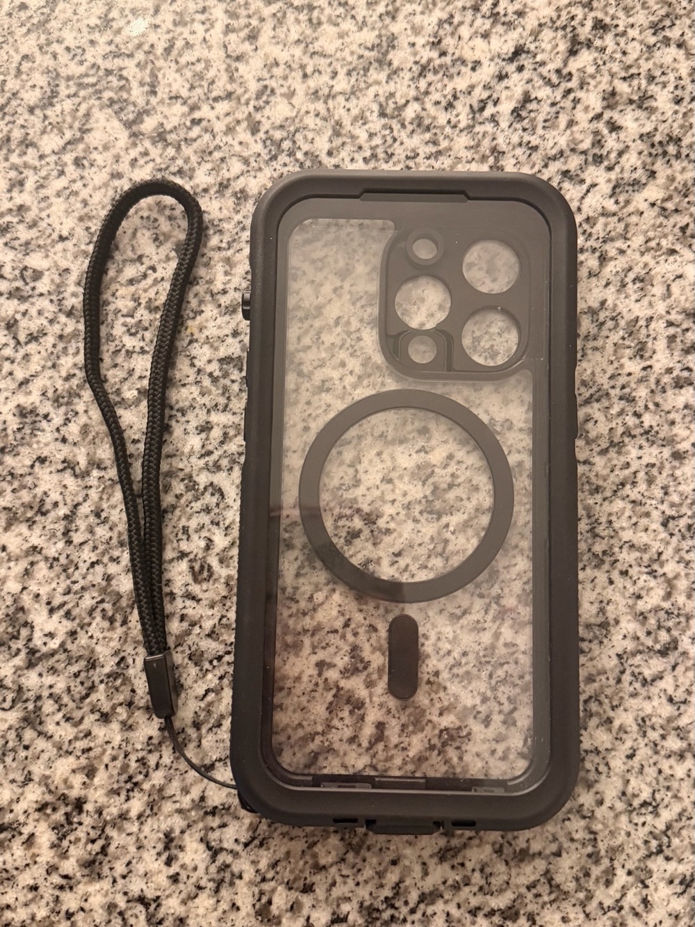 Body Glove Tidal Waterproof Case with Magsafe for iPhone 14 Pro - Black/Clear